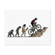 Mountain Biker Postcards