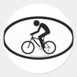 Mountain-Biker Stickers
