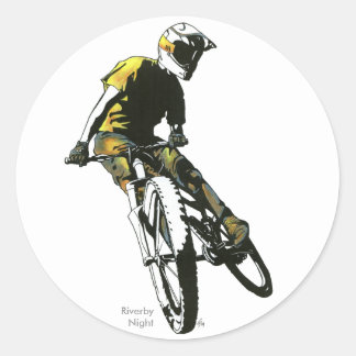 downhill bike stickers