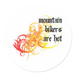 Mountain Bikers Are Hot Stickers