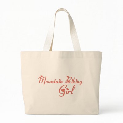Mountain Biking Canvas Bag by republicofsport
