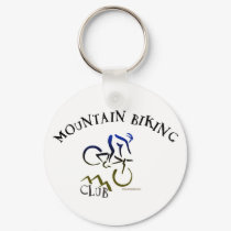 MOUNTAIN BIKING CLUB keychains