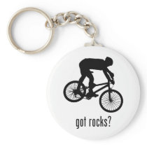 Mountain Biking Key Chain