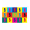 Mountain Biking Pop Art t-shirts by sciencewillprevail Mountain Biking Pop Art t-shirts