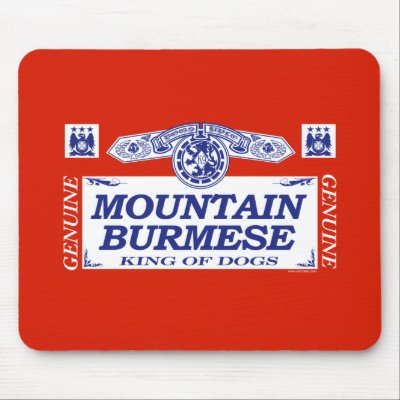 Mountain Burmese Mouse Pads by dogbreedz