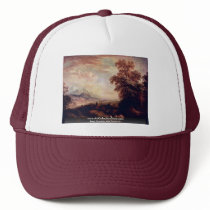 Mountain By Schütz D. Ä. Christian Georg Mesh Hat