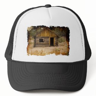 Mountain Cabin Mesh Hat