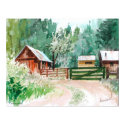 "Mountain Cabin" Poster posters