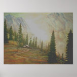 Mountain Cabin Posters