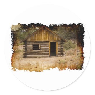 Mountain Cabin Stickers