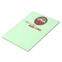 Mountain christmas notepad