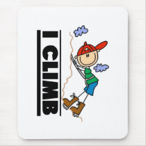 Mountain Climber I Climb mousepads by stick_figures Mountain Climber I Climb mousepads