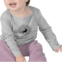 Mountain Climbing Scribble Style Tee Shirt