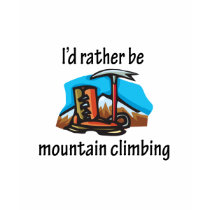Mountain Climbing t-shirts by fullofNuts Mountain Climbing t-shirts