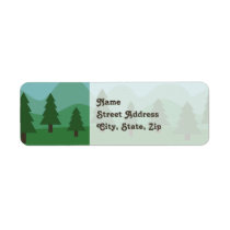 Mountain Forest labels