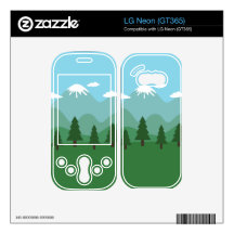 Mountain Forest LG Neon Skin