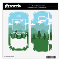 Mountain Forest Skins For The LG Octane