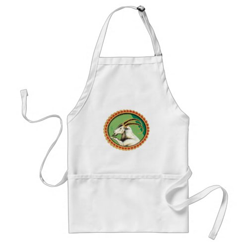 Mountain Goat Graphic apron