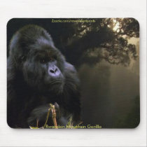 MOUNTAIN GORILLA Art mousepads by RavenSpiritPrints MOUNTAIN GORILLA Art mousepads