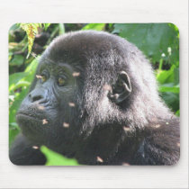 Mountain Gorilla mousepads by catdogdz Mountain Gorilla mousepads