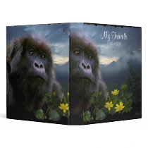 MOUNTAIN GORILLA Travel Memories Binder