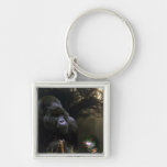 Mountain Gorilla Wildlife Conservation Keychain