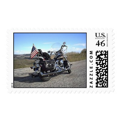 Mountain Harley Stamp by BikerRally