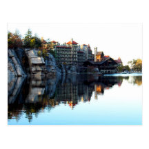 Mountain House Reflection Postcard