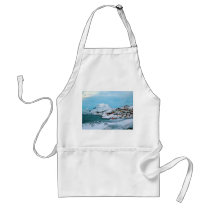 Mountain Houses Snow Davuis Strait by Ozborne W Aprons