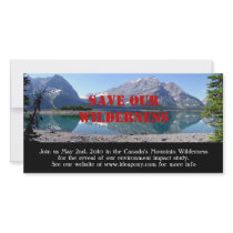 Mountain Invitation Card Photo Cards