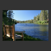 Mountain Lake, Bench posters