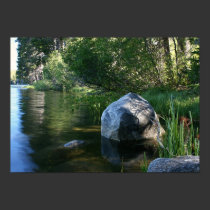 Mountain Lake, Boulder posters