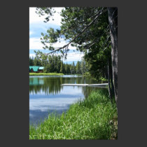 Mountain Lake, Dock posters