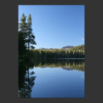 Mountain Lake, Dusk posters
