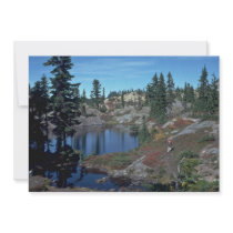 Mountain Lake Custom Invitation