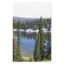 Mountain Lake stationery