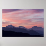 mountain landscape poster