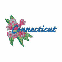 Mountain Laurel embroidered shirts by ZazzleEmbroidery Mountain Laurel embroidered shirts