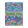 Mountain Leaf Thank You Postcard