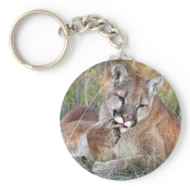 Mountain Lion - Hmmm Key Chain