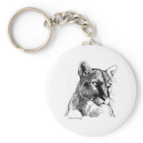 Mountain Lion Key Chain