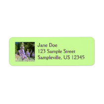 Mountain Lupins Return Address Label