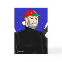Mountain Man Holiday Card