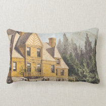 Mountain Mansion Pillow