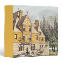 Mountain Mansion Vinyl Binders