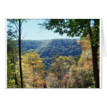 Mountain Overlook Greeting Card