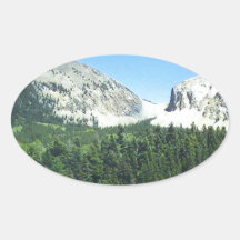Mountain Peaks 1 Sticker