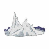 Mountain Peaks embroidered shirts by ZazzleEmbroidery Mountain Peaks embroidered shirts