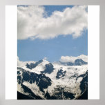 Mountain Peaks in Cloud Posters