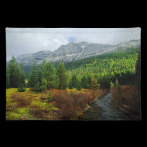 Mountain place mat placemats